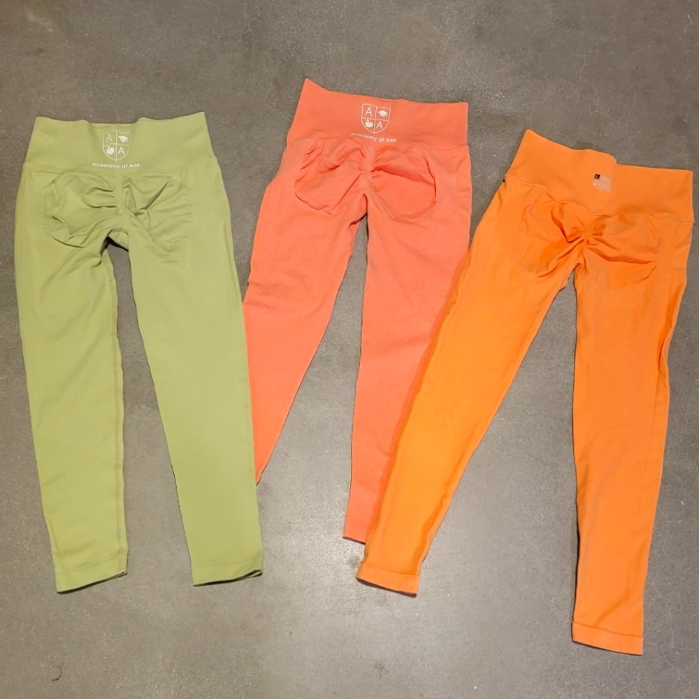 Butt Scrunch High Waisted Leggings BUNDLE of 3!